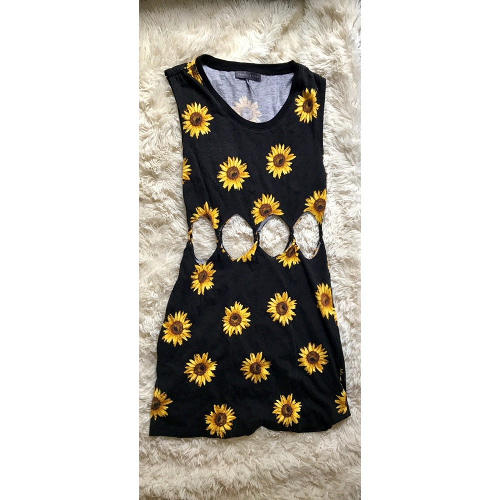 Floral printed dress